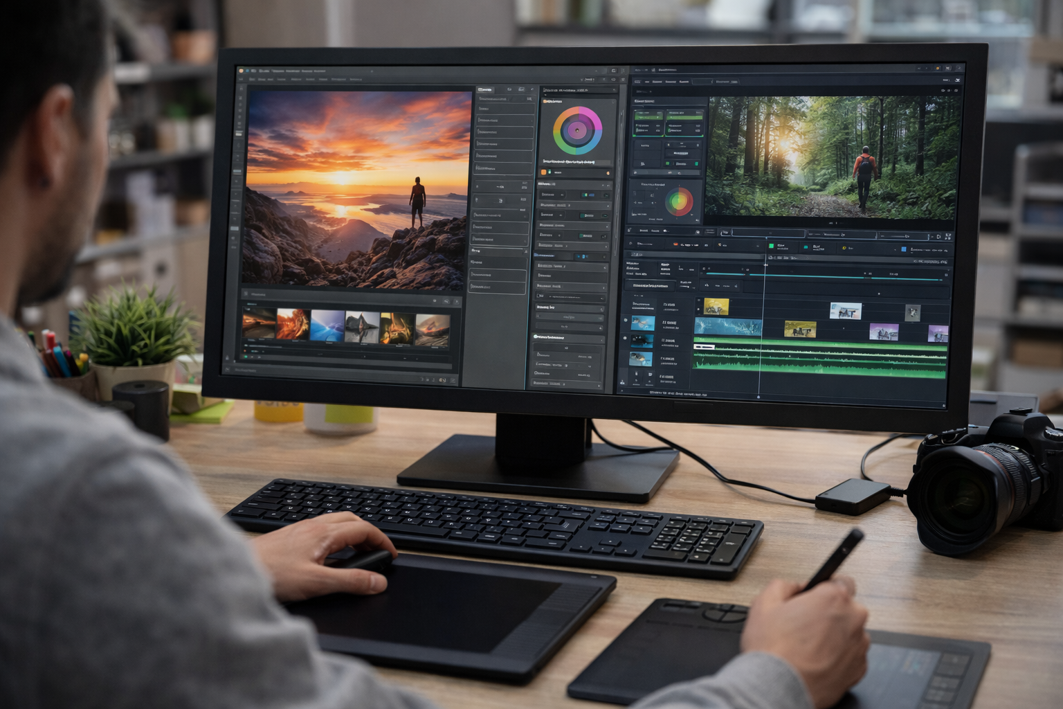 Computadores para edição de imagens e vídeos